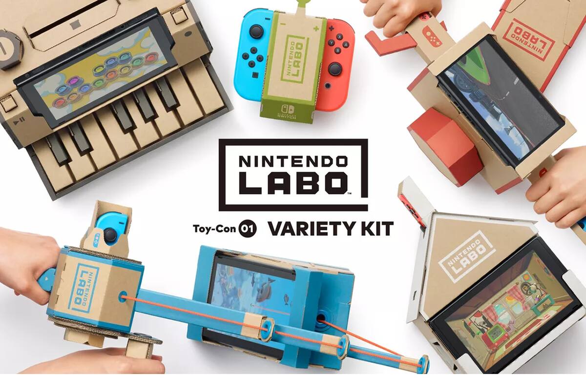 Más juegos de Nintendo recibirán compatibilidad con Labo