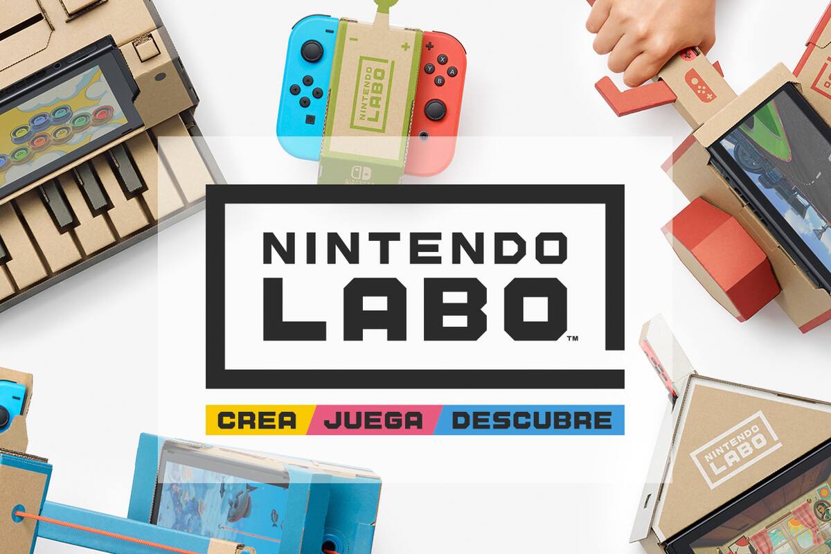 Nintendo pone a la venta caja de cartón para guardar kits de Nintendo Labo