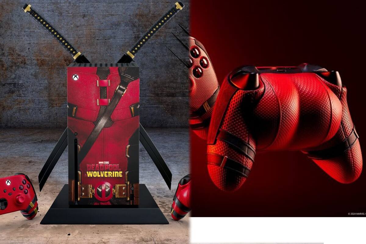 Gratis: Xbox está regalando un control con trasero y un Series X de Deadpool & Wolverine