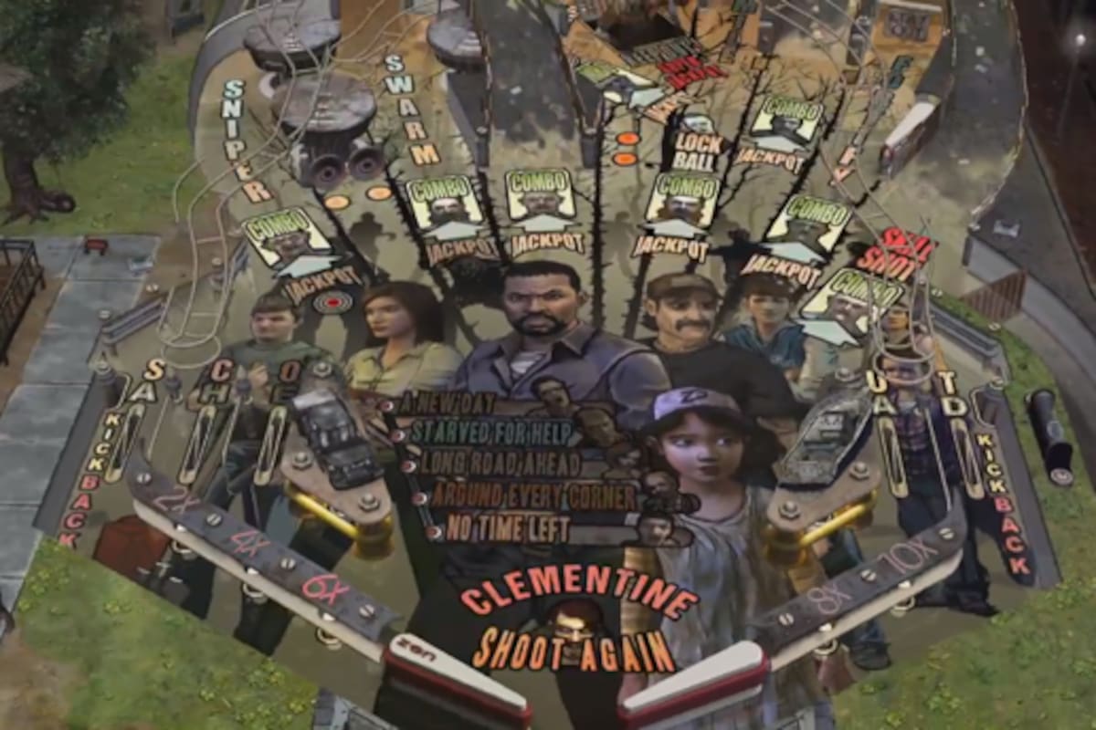 Zen Studios creará mesa de pinball de The Walking Dead