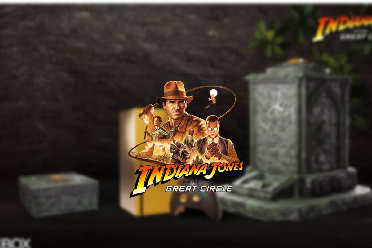 Xbox revela un increíble Series X dorado de Indiana Jones and the Great Circle; jugadores podrán conseguirlo regalado