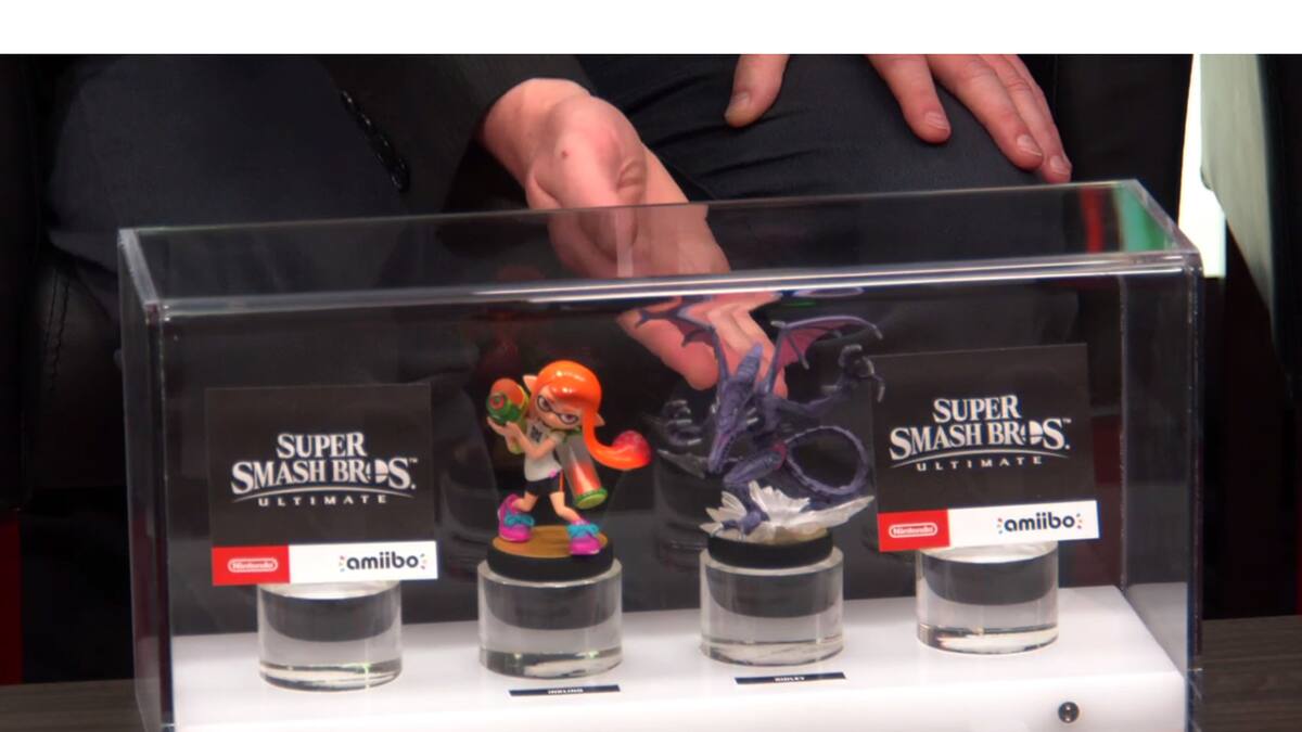 La compañía prepara más figuras para el estreno de Super Smash Bros. Ultimate