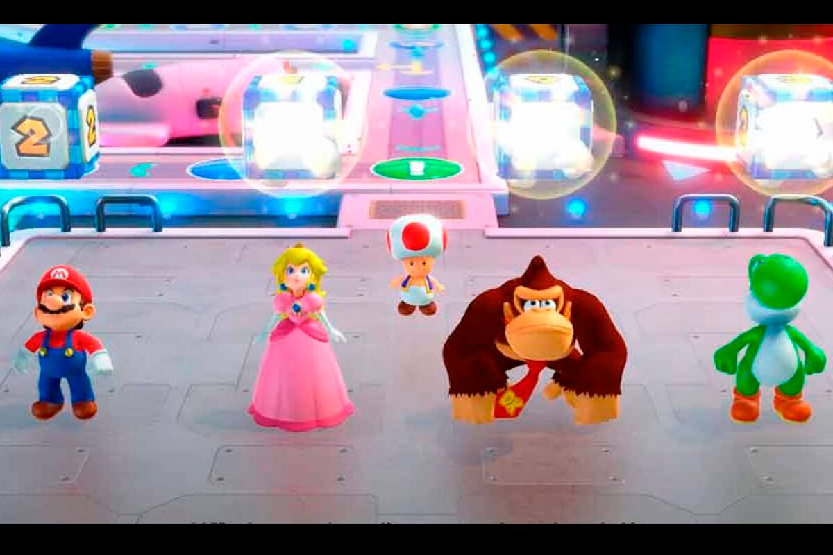 Nintendo muestra cómo se la pasan los amigos con Mario Party Superstars