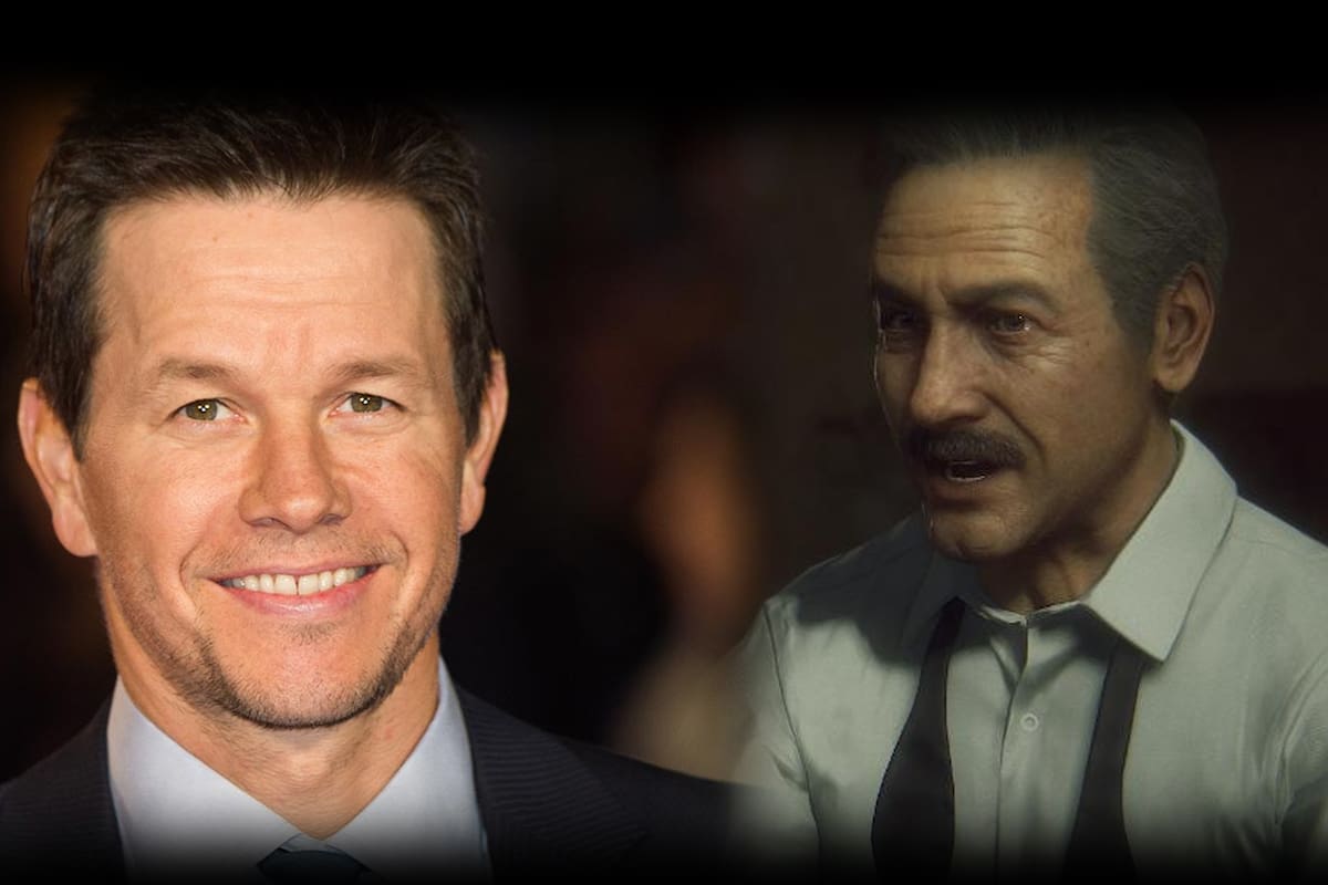 Mark Wahlberg muestra su bigote para ser Sully en Uncharted
