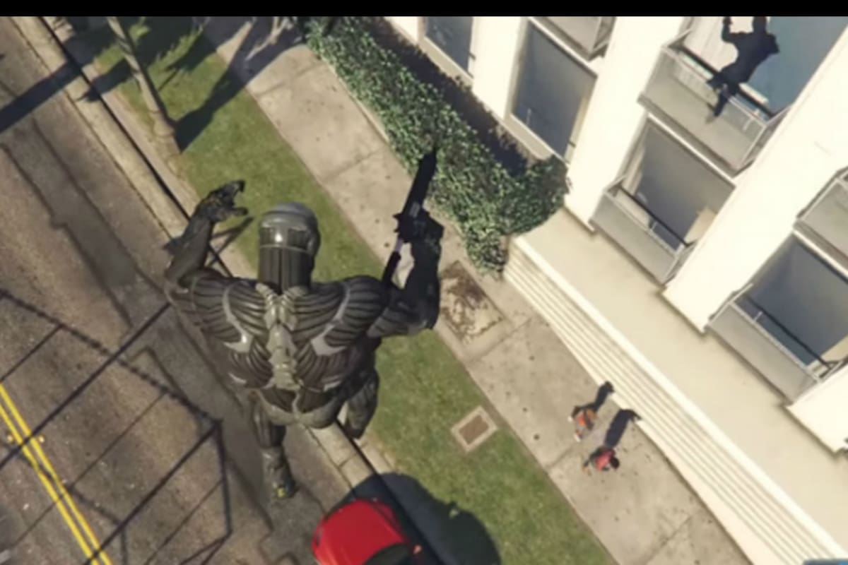 Modder crea Nanosuit de Crysis para Grand Theft Auto V