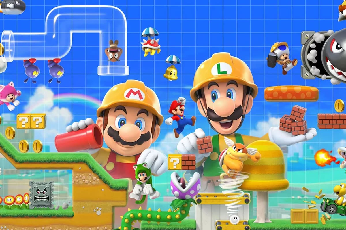 Nintendo celebra los 5 millones de niveles de Super Mario Maker 2