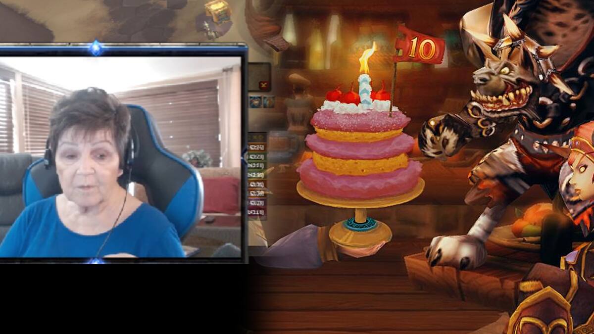 La comunidad ha apoyado a WoWGrandMa78 con suscripciones