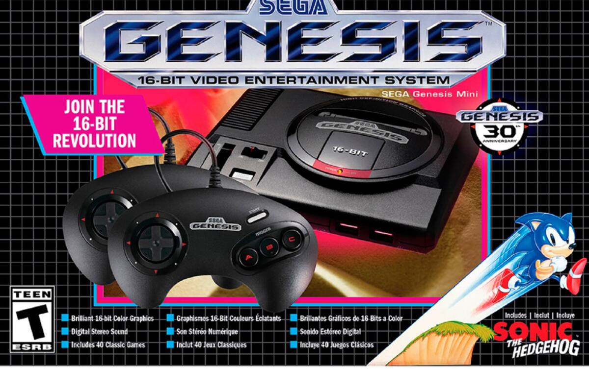 El SEGA Genesis Mini incluirá Tetris y Darius