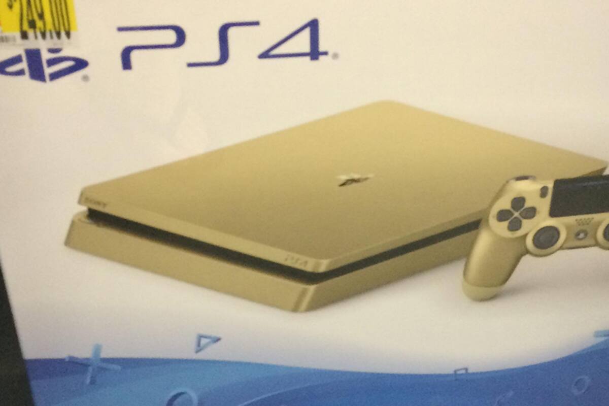 Muestran nueva imagen del PS4 Slim dorado