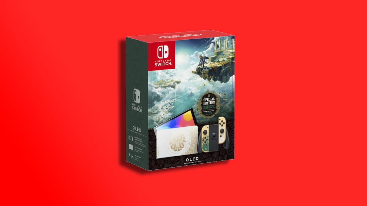 La consola de edición especial tiene un diseño inspirado en el esperado juego para Nintendo Switch