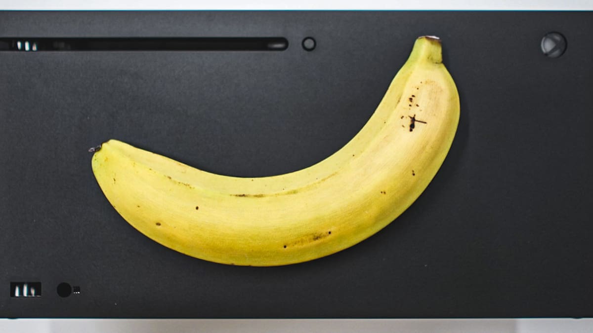 La consola de siguiente generación será poco más grande que un plátano