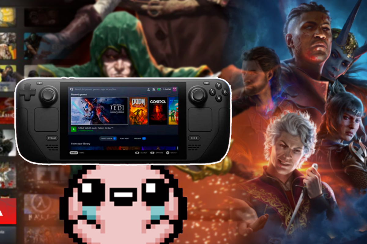 Steam Deck marca un hito con más de 14 mil juegos compatibles: Baldur's Gate y Vampire Survivors son los más jugados