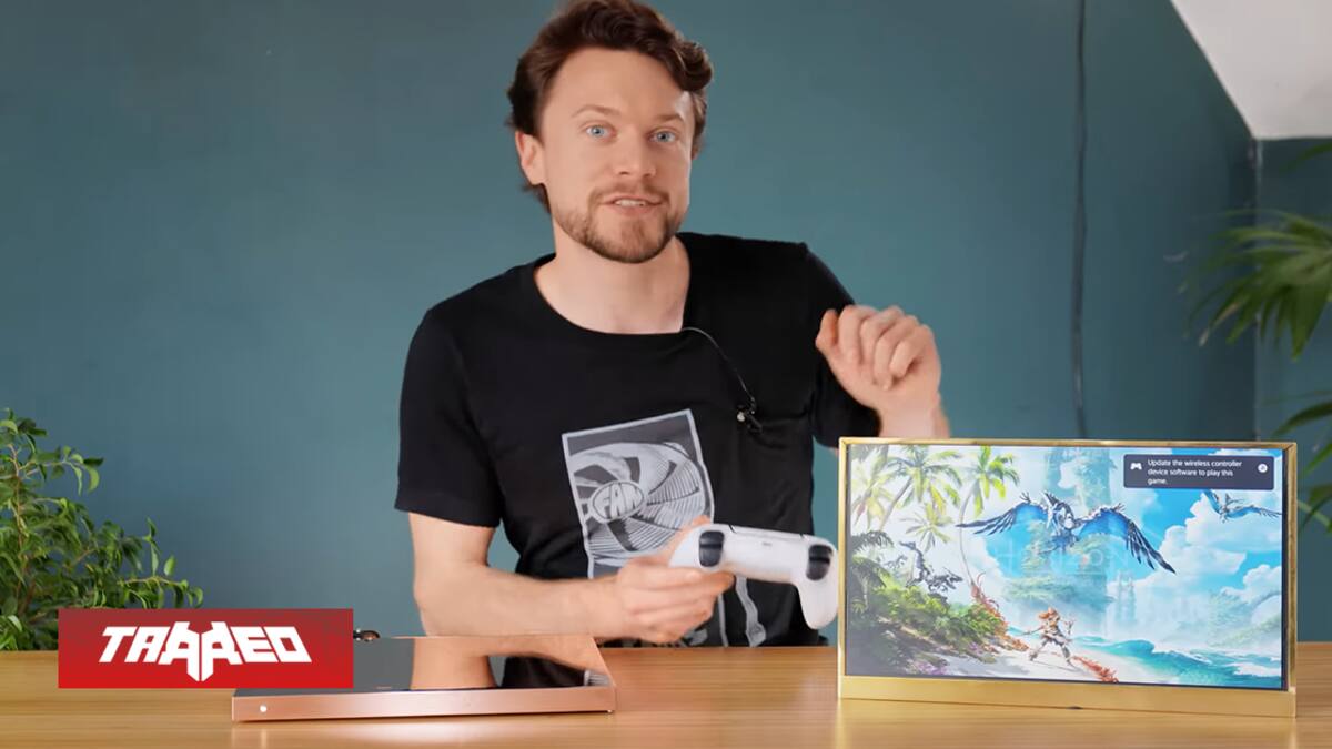 La consola hecha por un youtuber cuenta con tan solo 2cm de grosor y es completamente funcional
