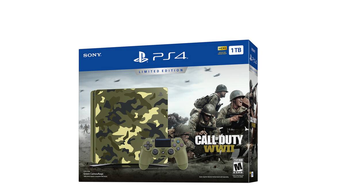 La consola incluirá un diseño militar y una copia del FPS