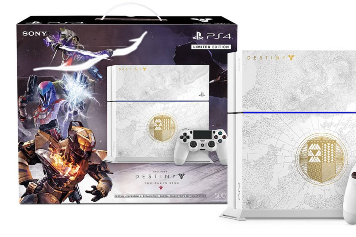 Anuncian PS4 de edición limitada de Destiny: The Taken King