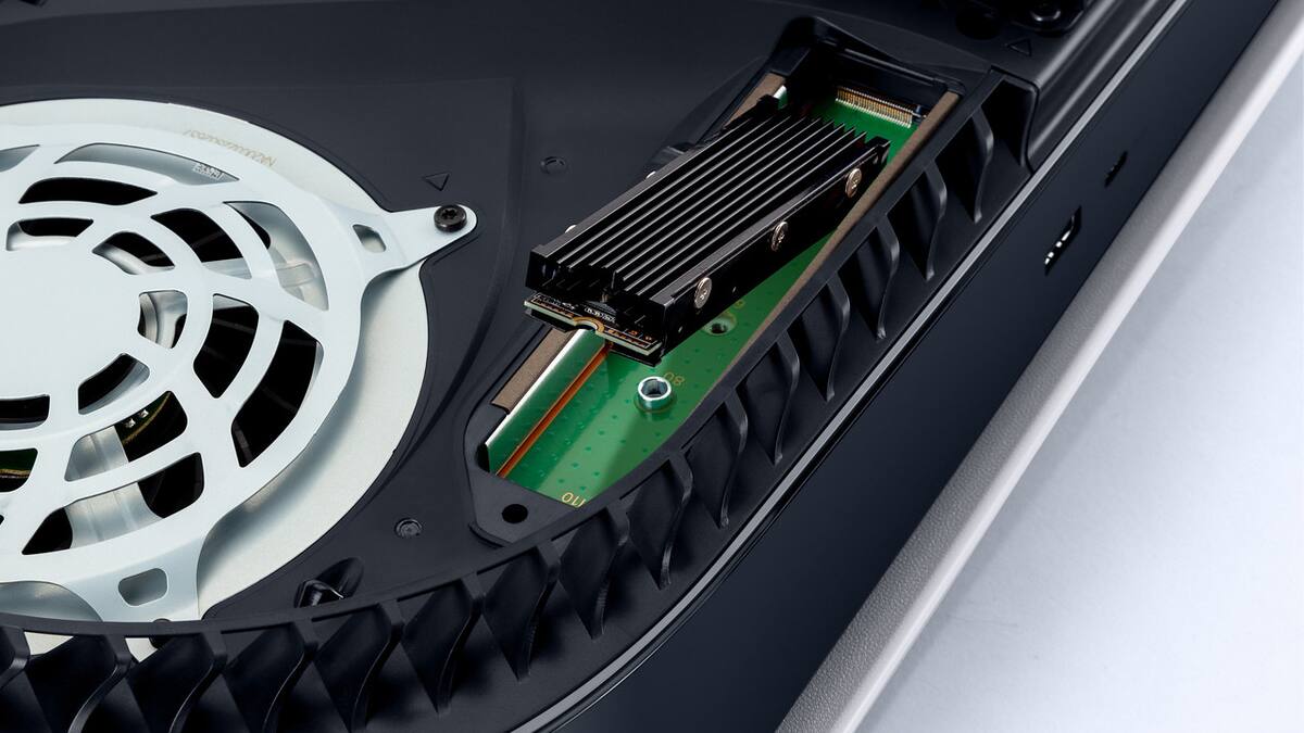 La consola te permite expandir su almacenamiento en hasta 4 TB