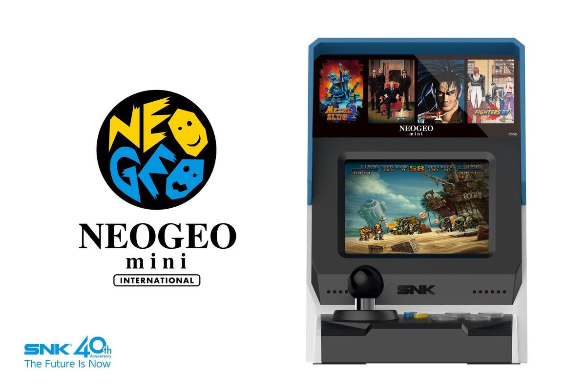 SNK anuncia versión mini de arcades Neo-Geo con juegos clásicos