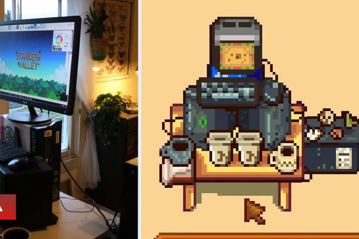 Creador de Stardew Valley desarrolló el juego en una vieja PC que estaba sobre una caja de Wii, y un jugador imaginó cómo podría verse dentro del juego