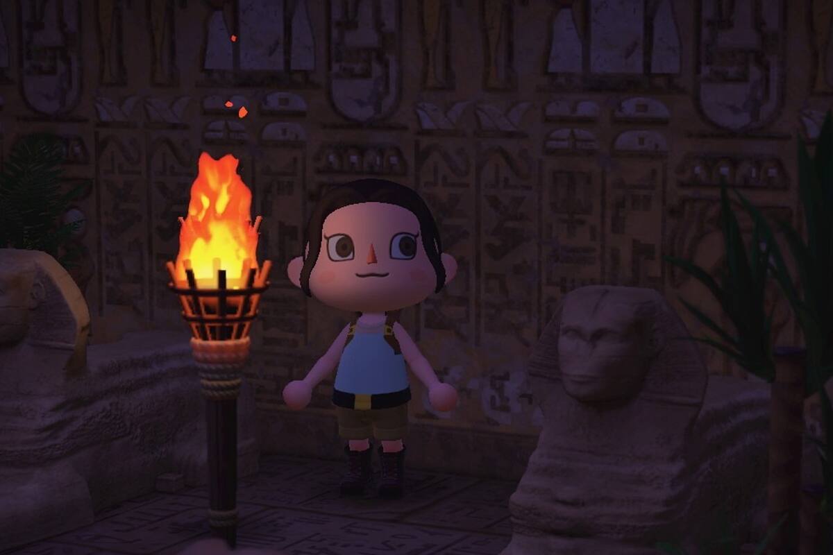 Estudio de Tomb Raider comparte atuendos de Lara Croft para Animal Crossing