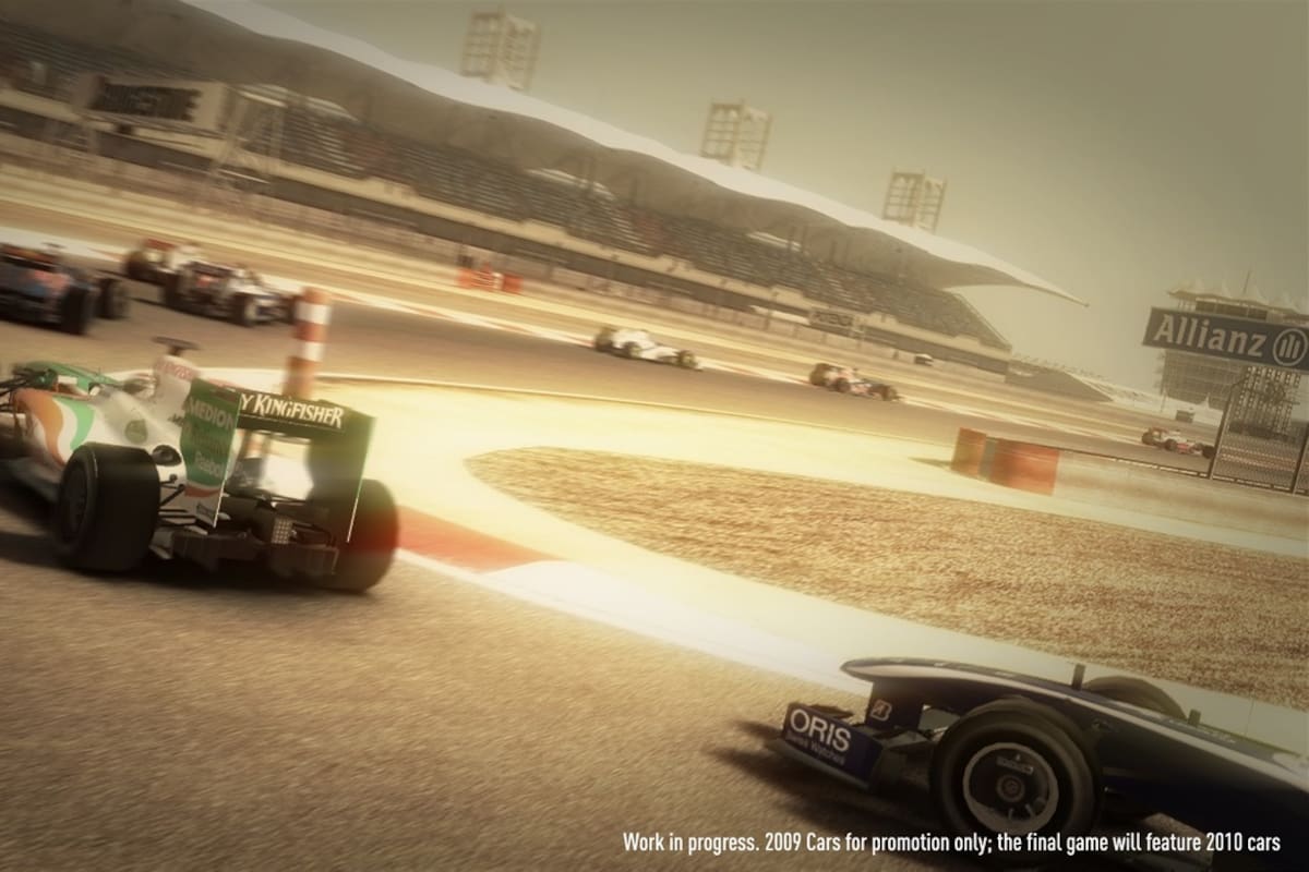 F1 2010: Primeras imágenes oficiales