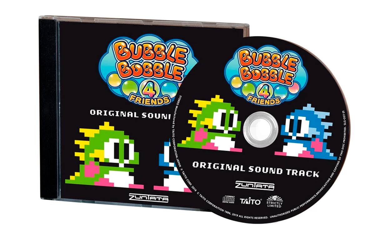 Bubble Bobble 4 Friends tendrá diferentes ediciones especiales