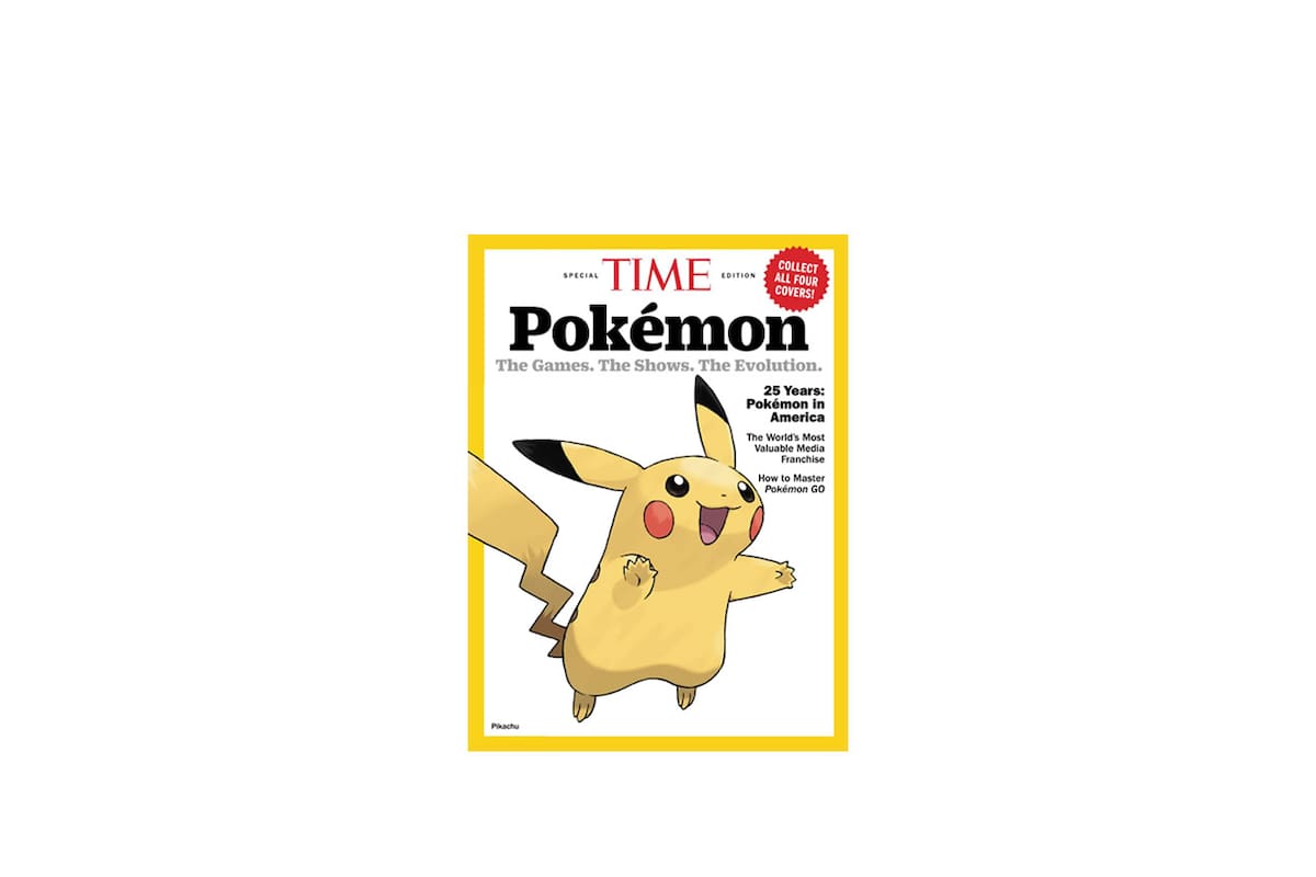 Ya puedes comprar la revista TIME que celebra 25 años de Pokémon en América
