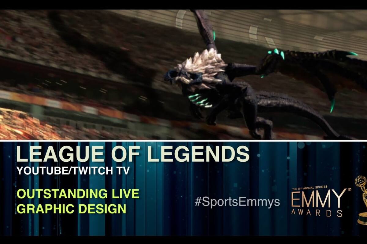 Riot Games ganó un Emmy por la transmisión del Mundial de League of Legends