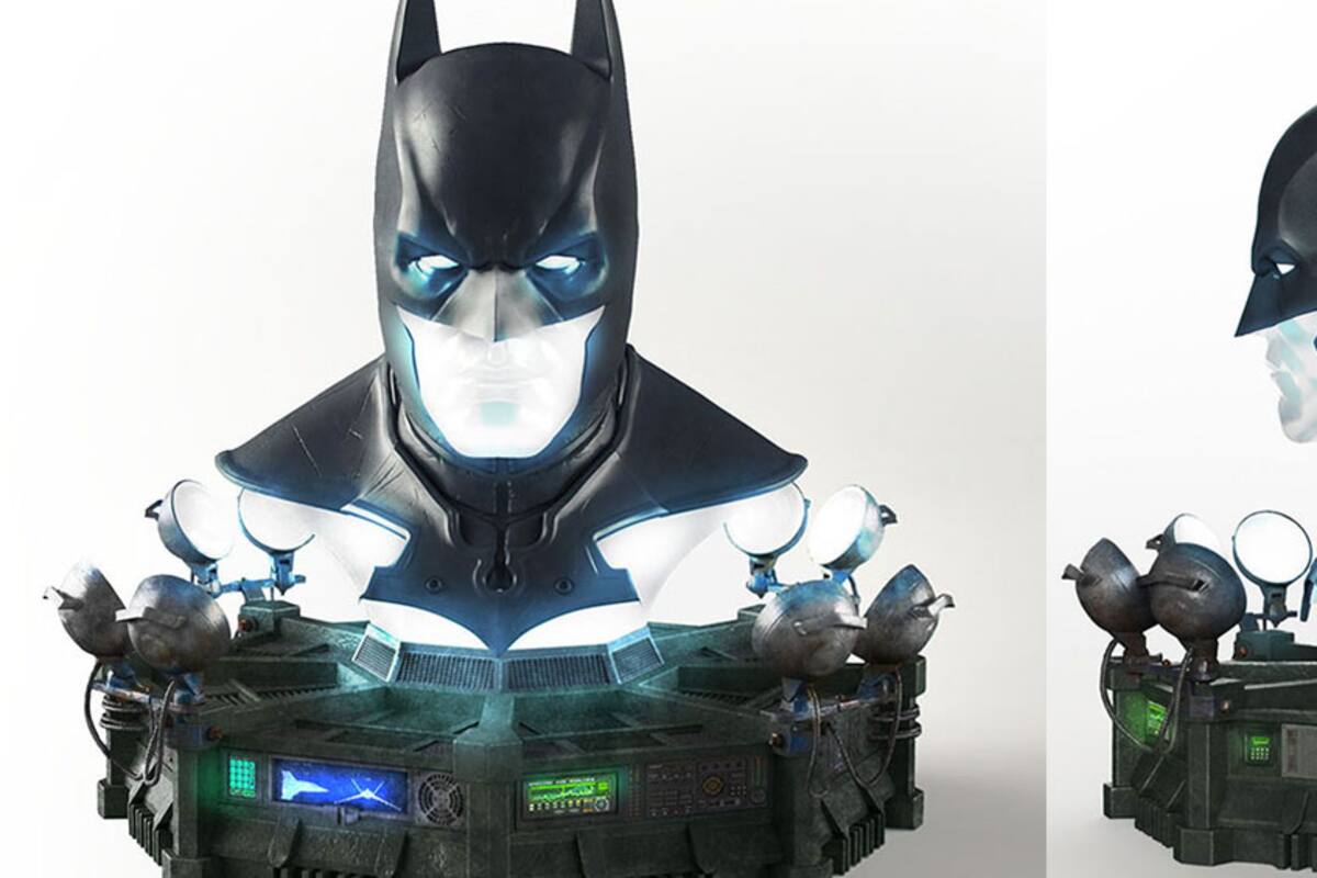 Revelan réplica de busto de Batman: Arkham Origins
