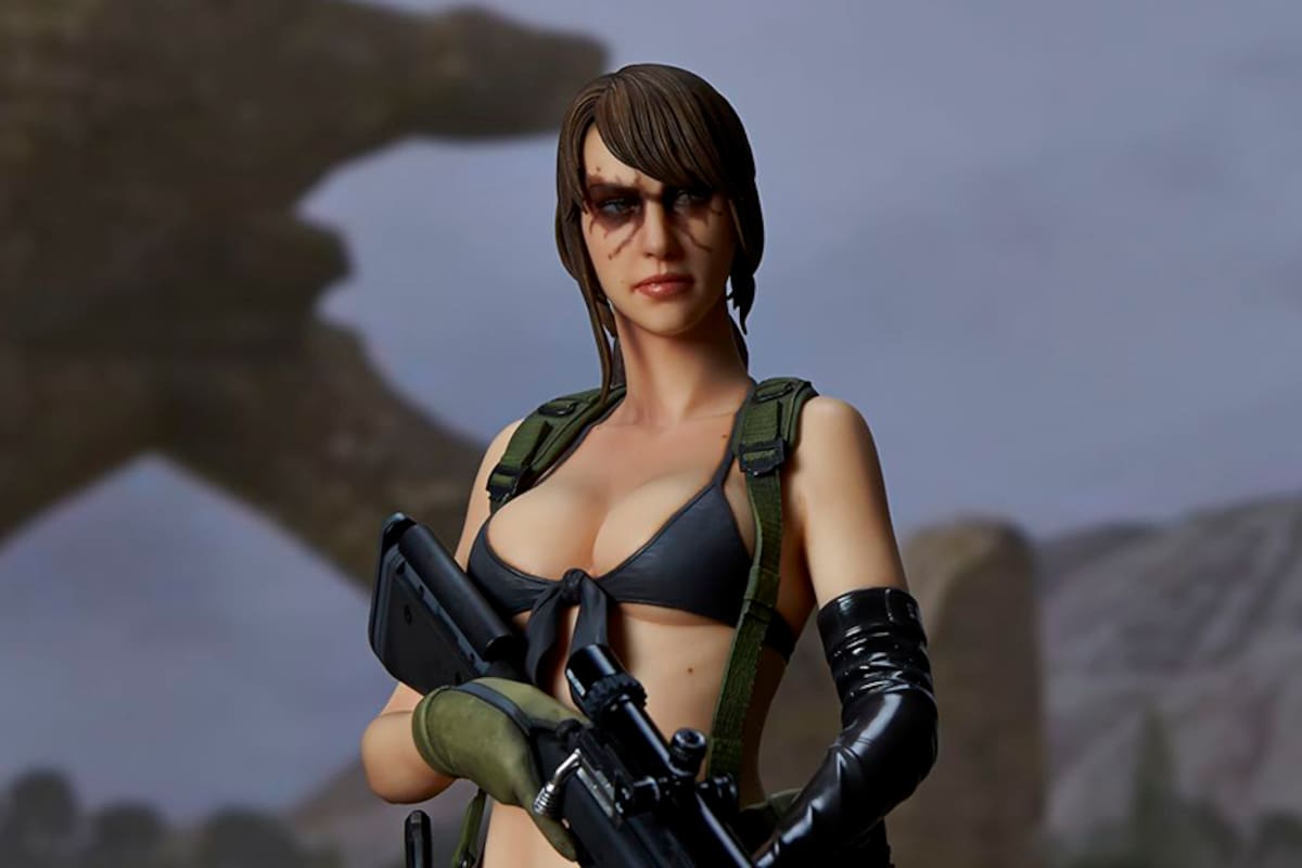 Ésta es la nueva figura de Quiet de MGS V