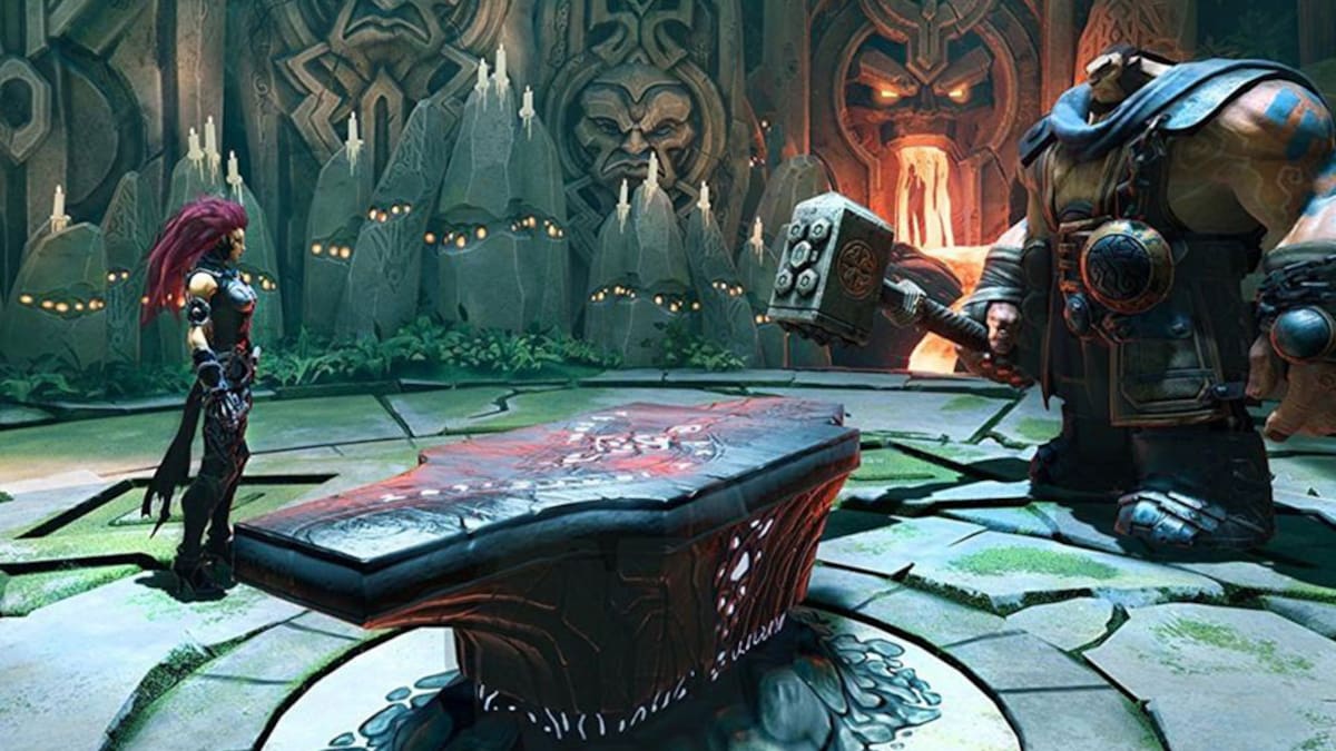La estética es similar a la de toda la saga Darksiders