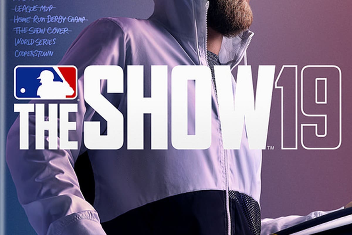 Sony revela a Bryce Harper en la portada de MLB The Show 19