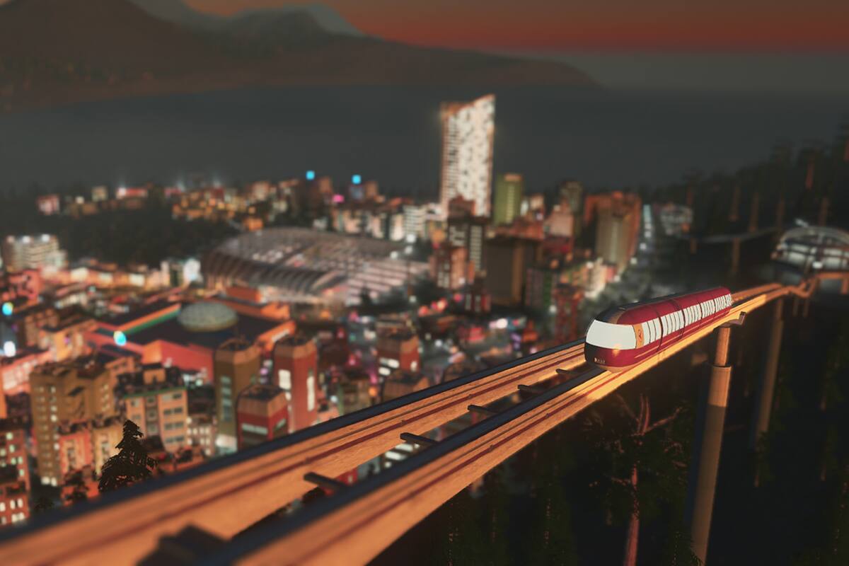 Mass Transit llegará a Cities Skylines este año
