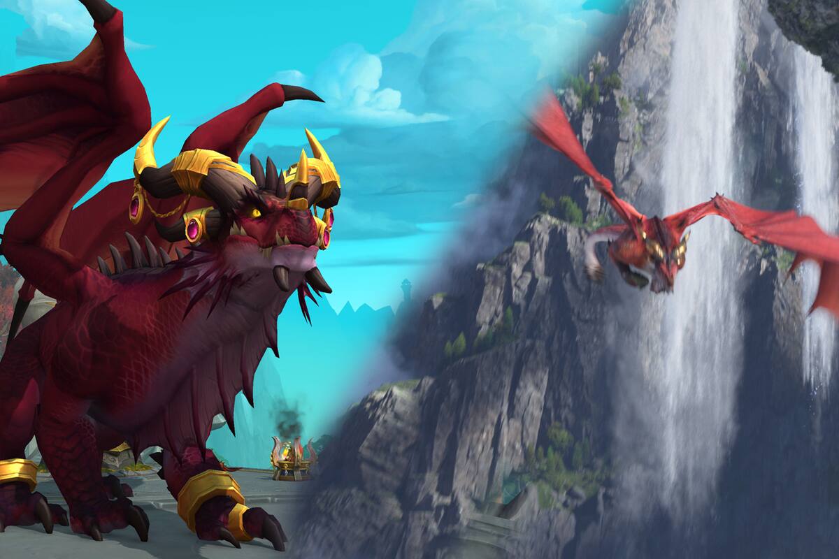 Dragonflight es la nueva expansión de WoW; tendrá dragones con los que podrás volar