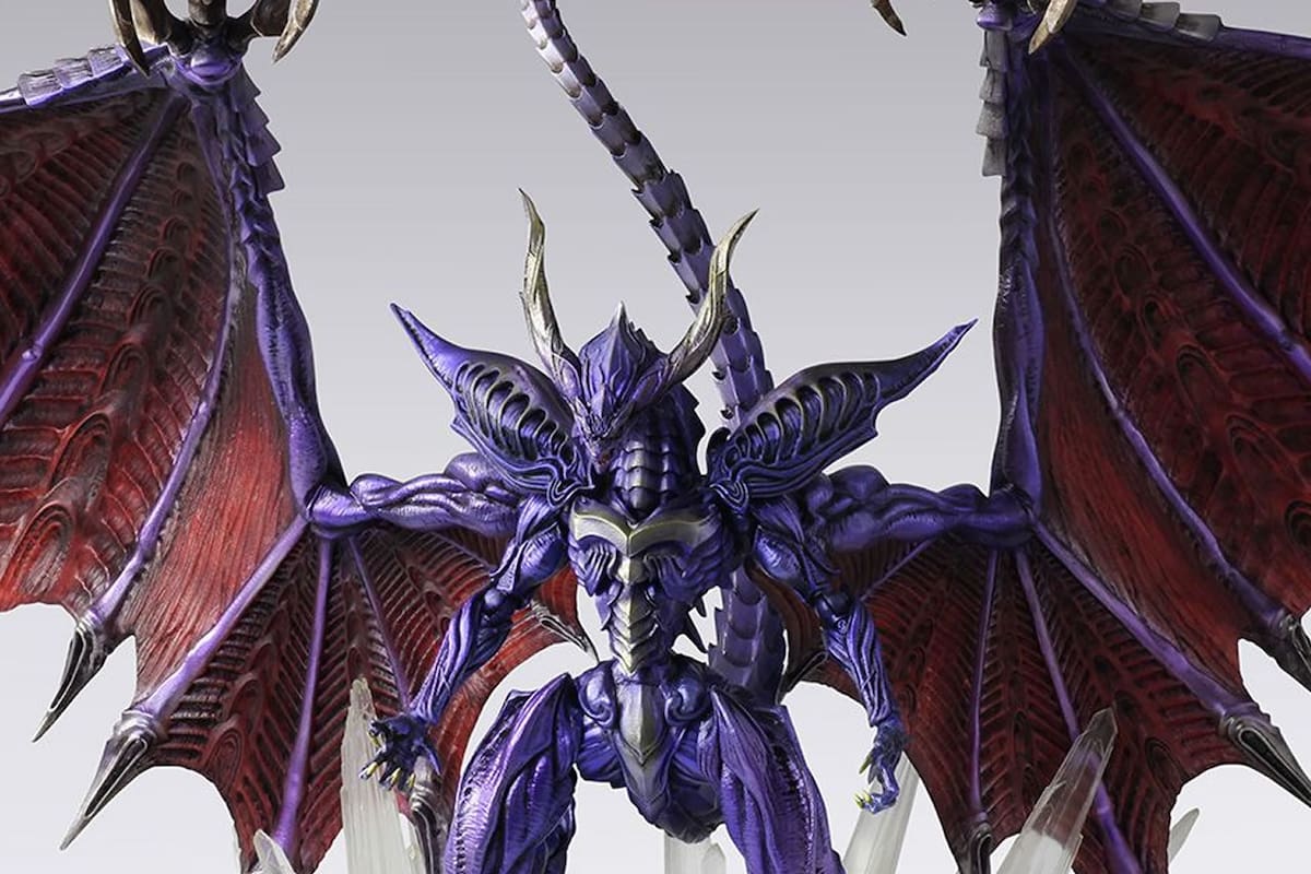 Checa esta increíble figura de Bahamut de Final Fantasy VIII