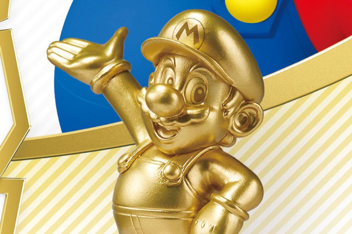 Nintendo confirma amiibo dorado de Mario