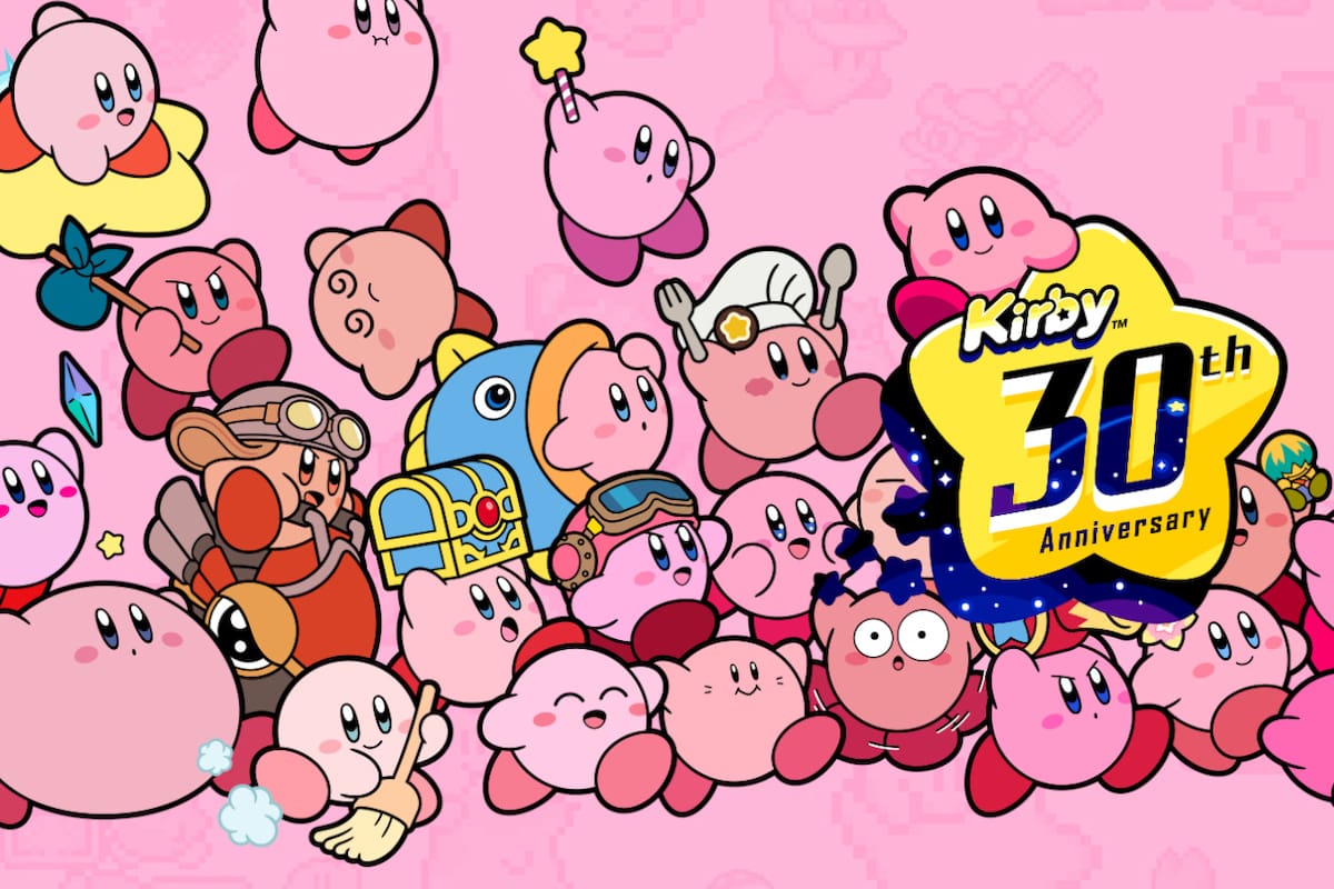 Kirby pronto cumplirá 30 años y su festejo ya es mejor que el 35.º aniversario de Zelda