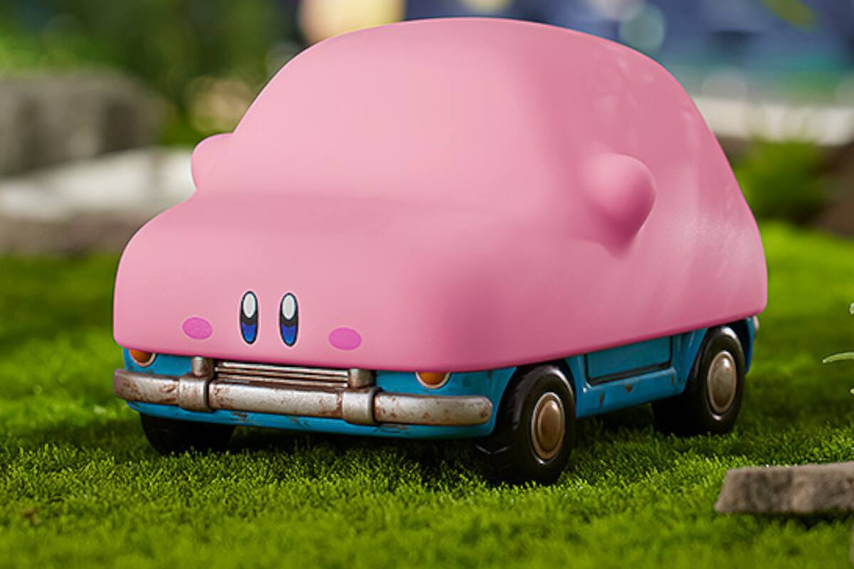 Kirby carro tendrá una figura; es bonita y barata y ya puedes apartarla