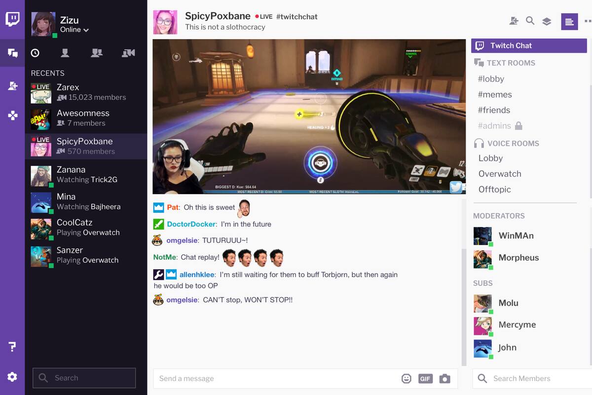 Twitch presenta su nueva aplicación de escritorio