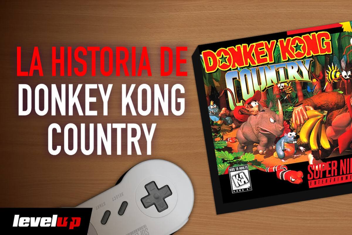 La historia de Donkey Kong Country