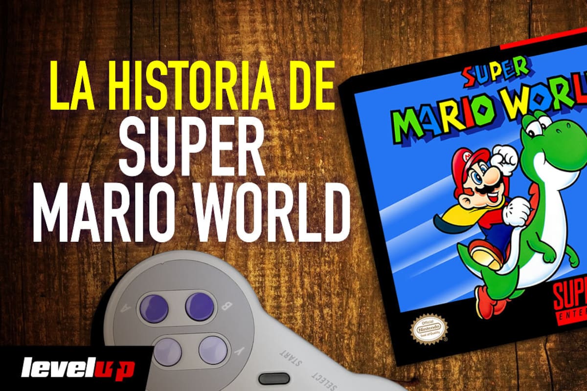La historia detrás de Super Mario World