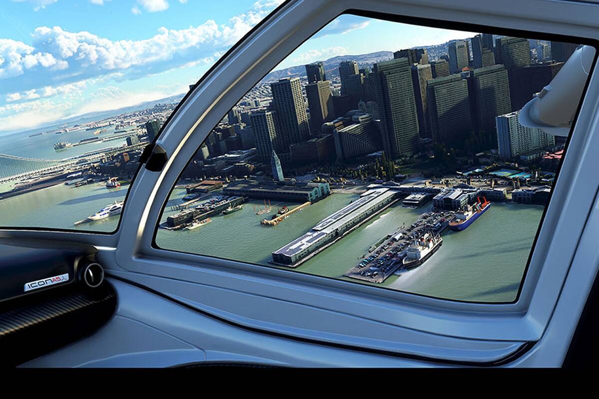 Podrás volar a cualquier parte del mundo en Microsoft Flight Simulator