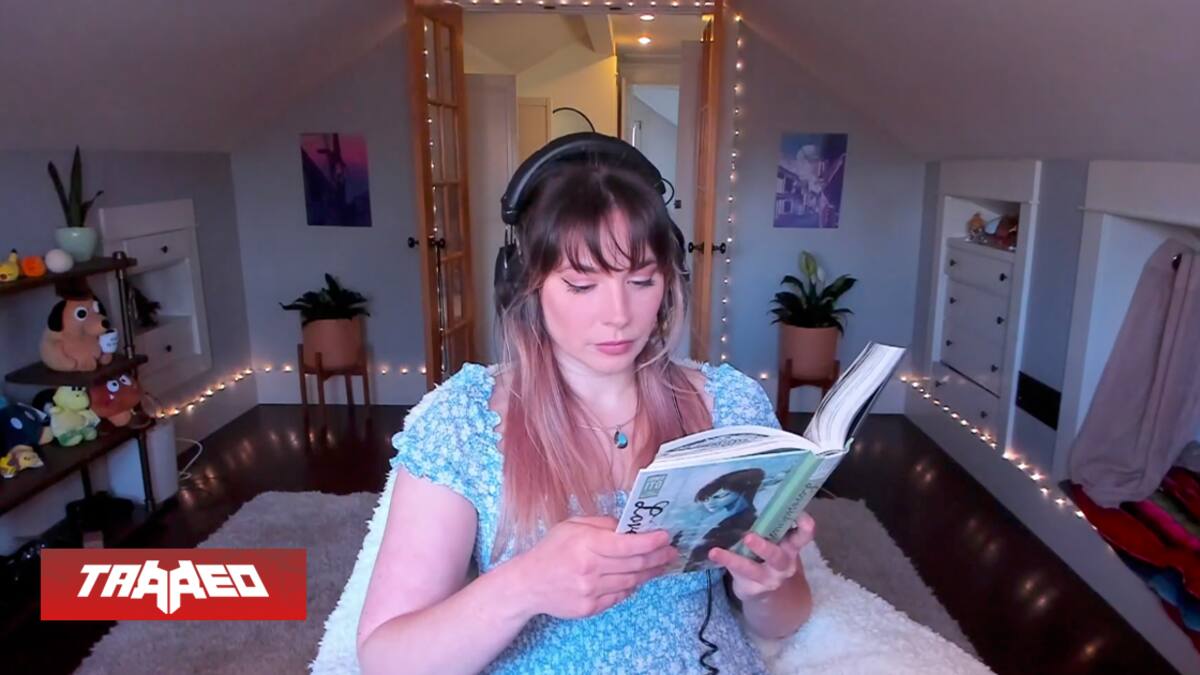 Más de 2.000 personas vieron a una streamer leer en silencio por una hora en Twitch