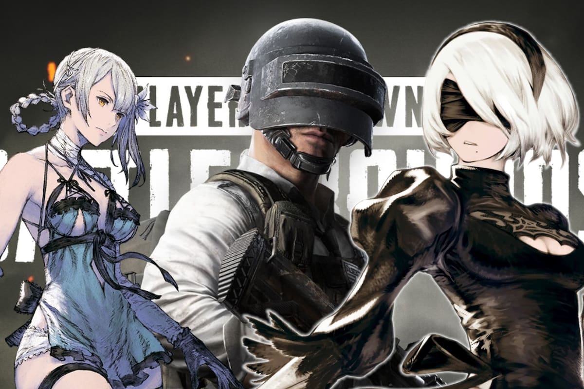 ¡Es real! La androide 2B y más personajes de NieR llegarán a PUBG
