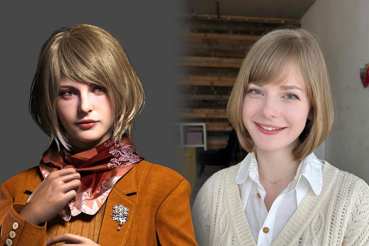 Resident Evil 4 Remake: así reaccionó Ella Freya, modelo de Ashley, al verse en el juego