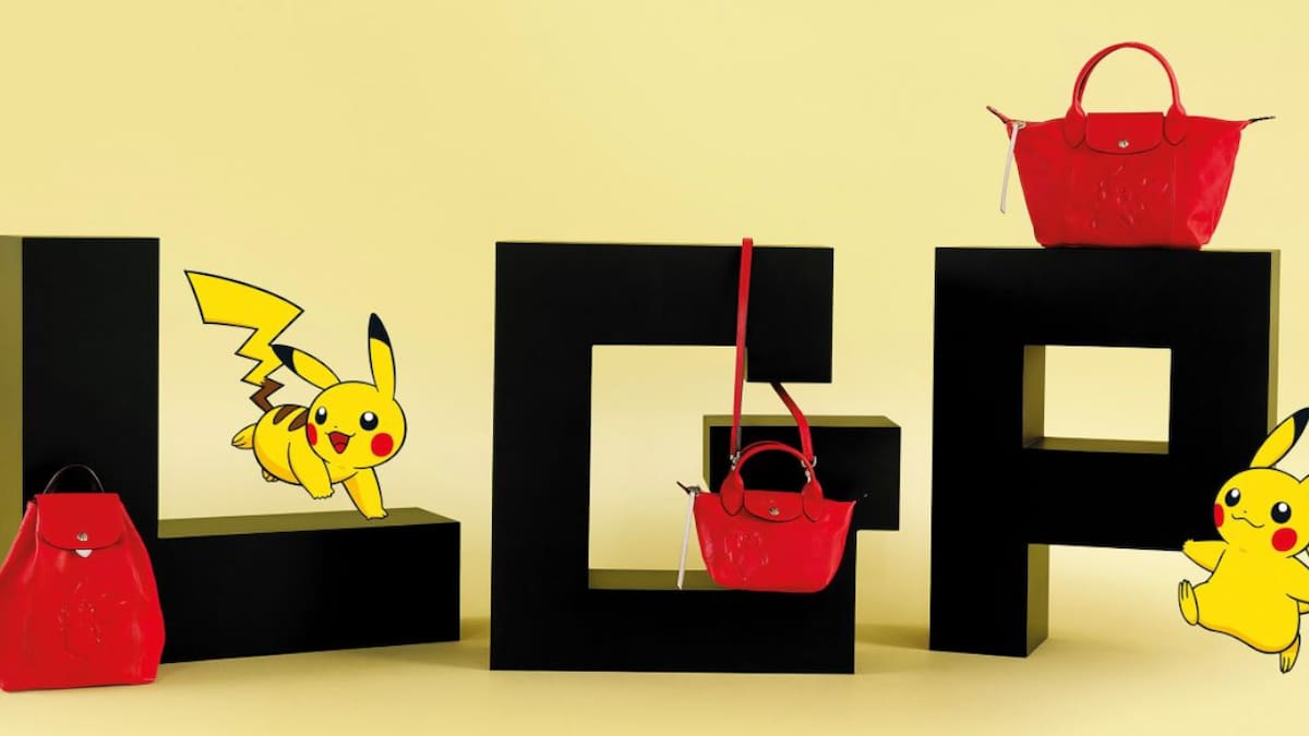 La marca de accesorios de lujo Longchamp lanzará artículos inspirados en Pikachu