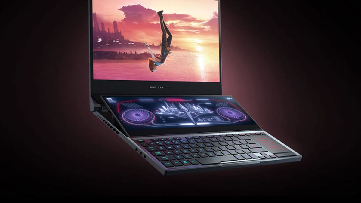 La marca presumió su línea para gaming con pantalla doble