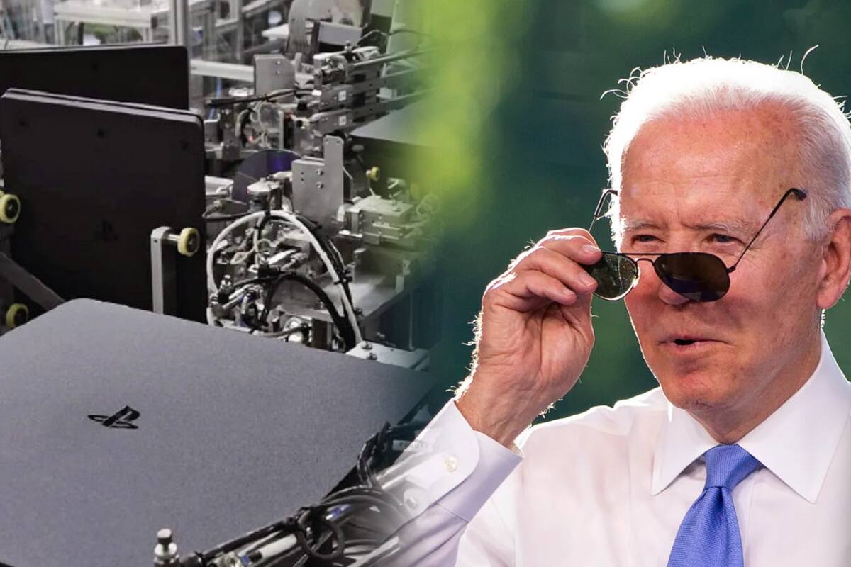 Joe Biden, presidente de EUA, firma acta que podría reducir la escasez de consolas y computadoras