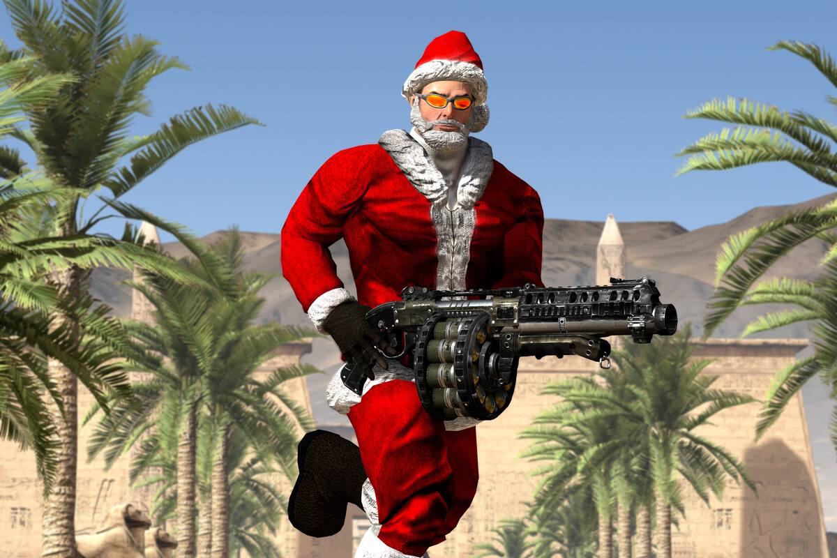 Serious Sam 3: BFE: Santa Sam