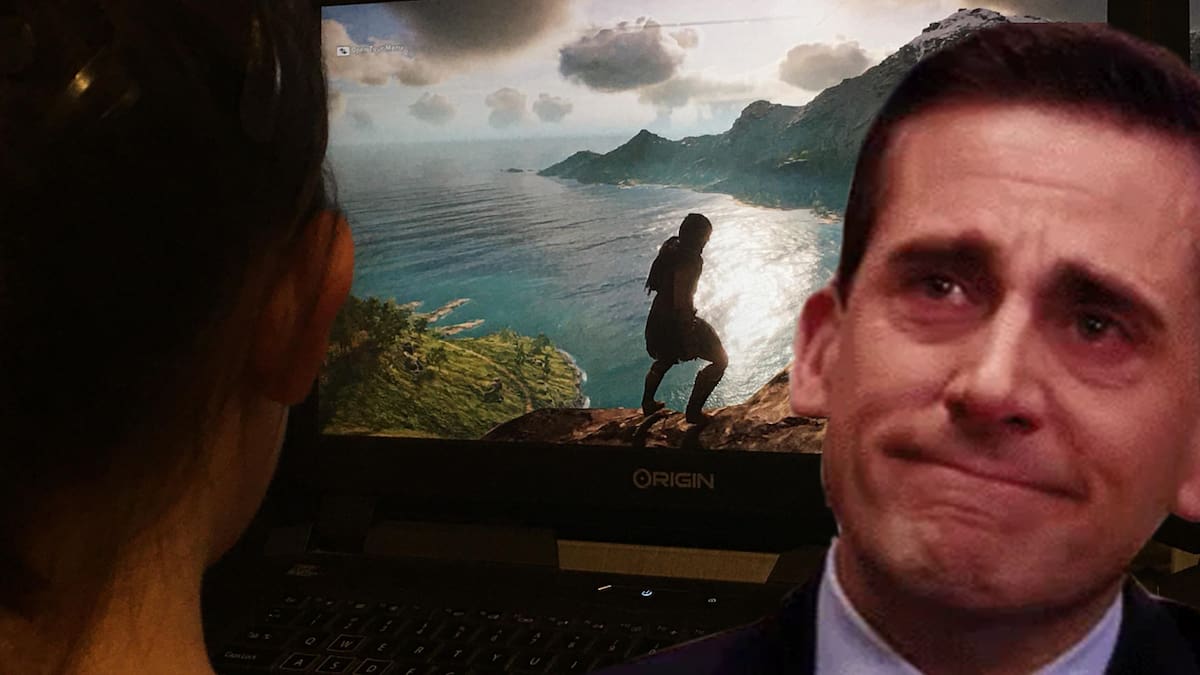 La niña de 9 años quedó impresionada por los hermosos paisajes del título de Ubisoft