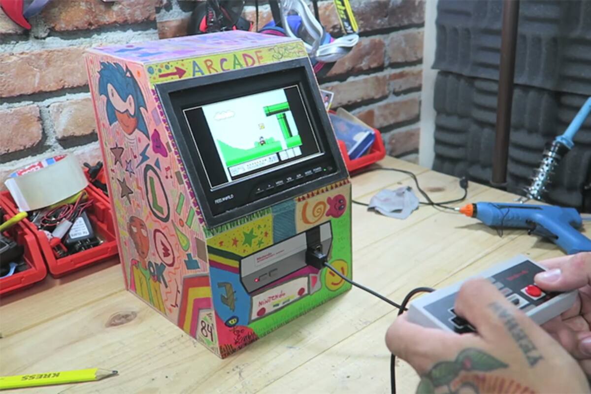 Aprende cómo armar un mini arcade con una NES Classic